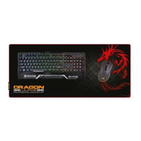 Mousepad Gamer Profesional Dragon Xt Xl Para Teclado/mouse