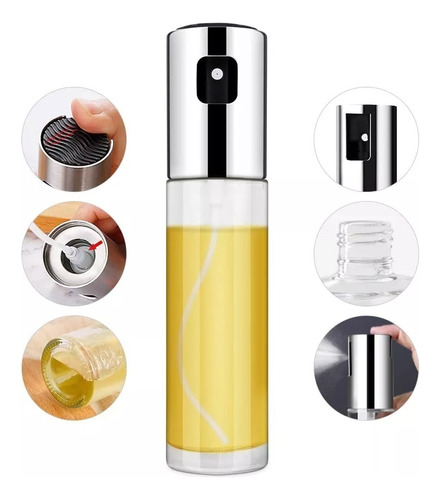 Aceitera Atomizador Spray Dispensador Aceite Vinagre Cocina