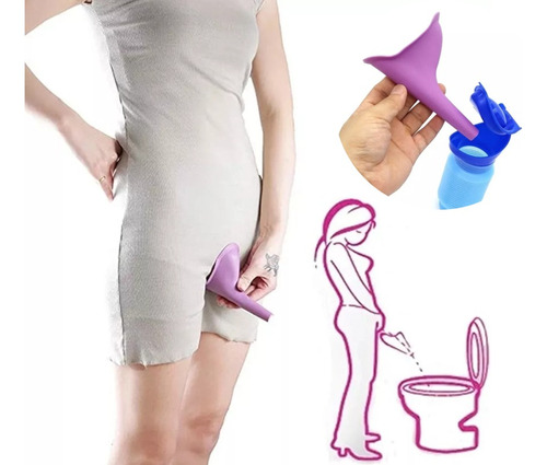 Dispositivo Urinario Orinal Femenino Hombre Y Mujer Embudo