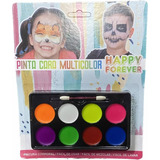 Pintura De Cara 8 Colores Halloween