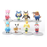 8pcs Animal Crossing Figura Modelo Juguete Regalo Para Niños