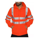 Chaqueta Polar Reflectante De Alta Visibilidad Para Hombre