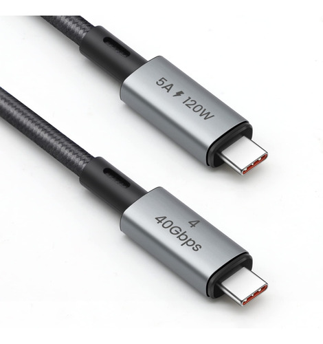 Namcim Cable Thunderbolt 4, Certificado Thunderbolt, 3.3ft (