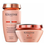 Kérastase Discipline Shampo 250ml Máscara Maskeratine 200ml