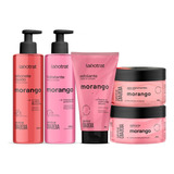 Kit Skin Care E Corporal Dia Dia Labotrat Morango Completo