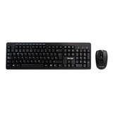 Kit Teclado Y Mouse Usb Multimedia Inalámbrico Vorago Km-304