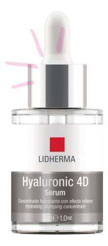 Serum Lidherma Hyaluronic 4d Para Todo Tipo De Piel De 30ml