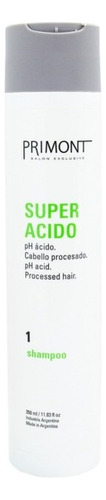 Primont Super Acido Shampoo Cabello Procesados Teñidos Chico