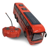 Micro Bus Colectivo Omnibus Vehículo Control Remoto 31cm Luz