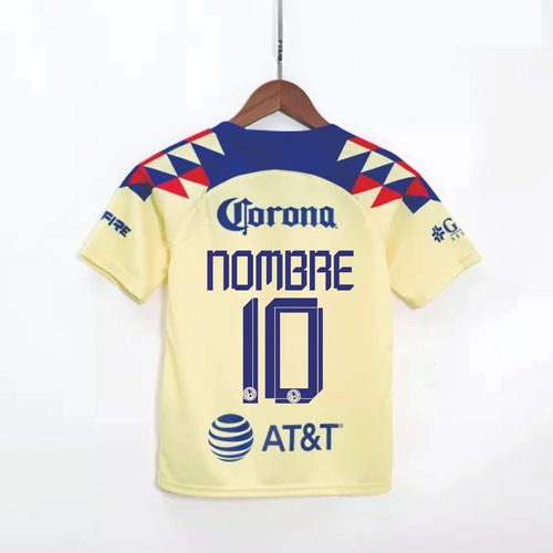 Playera Conjunto Niño América Local Personalizado 2023/2024