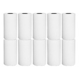 (pegatina) Rollo De Papel De Impresora Térmica 57x25mm 10pcs