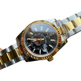 Reloj Rolex Sky Deweller Automatico Zafiro 40mm Bitono Negro