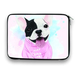 Capa Case Notebook 15,6 Personalizado Buldog Frances Moletom