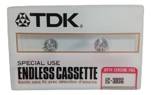 Cassette Tdk  Ec-30seg  Sin Fin