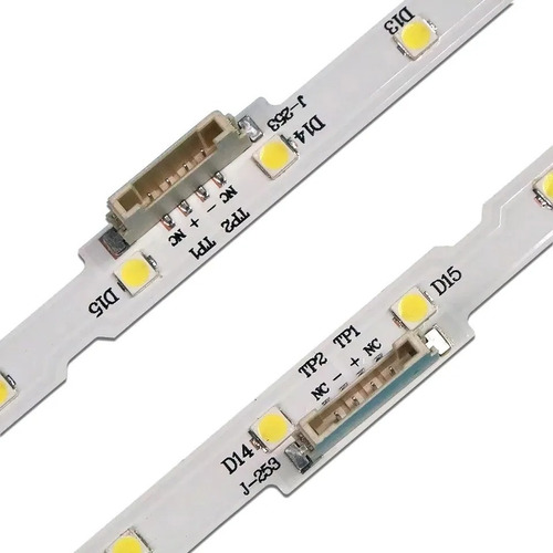 Kit 2 Barras Leds Samsung 43nu7100 43ru7100g Envio Imediato 