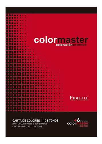 Carta De Colores Color Master ( 108 Tonos ) - Fidelite 
