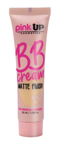 Bb Cream Matte Finish Acabado Mate Ilumina Hidrata Pink Up ®