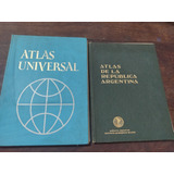 Antiguos Atlas: Universal Ilustrado 1974 Y De La Argentina 
