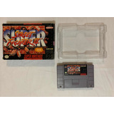 Super Street Fighter 2 Con Caja Para Super Nintendo Snes