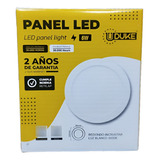 Panel Led De Luz Blanca Tipo Bala De 6w Excelente Duración 