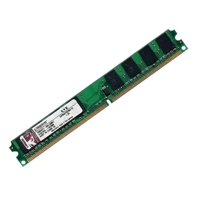 Memoria RAM ValueRAM color verde 2GB 1 Kingston KVR800D2N6\u002F2G | Envío gratis