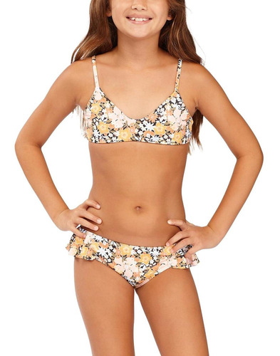 Bikini Niña Sweet Dreams Reversible Celeste Billabong