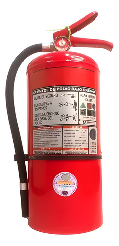 Matafuegos Polvo Químico Abc 5 Kg Nuevos Caba Gba Interior