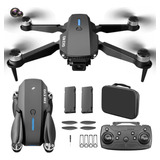 1 Drone Profesional Doble Camara 4k Con Luces Led + 2