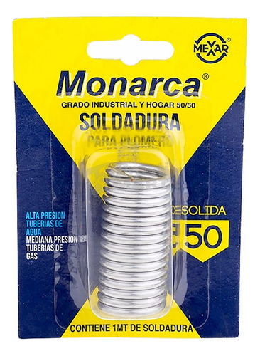 Soldadura Solida 50 (1 Metro) (monarca)