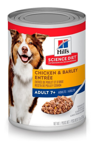 Hill's Science Diet Adult 7+ Perros Adultos Mayores 12 Latas