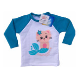 Remera Filtro De Protección Uv Bebés Niña