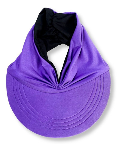 Viseira Turbante Dupla Face Proteção Solar Uv50 Feminino