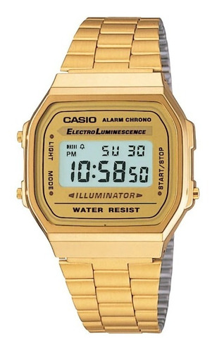 Relojes Retro Casio A168wg-9w Envio Gratis