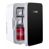 Vevor Mini Refrigerador Pequeño Portátil 12v 48w 10l Negro