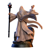 Miniatura D&d - Impresion 3d - Saruman Señor De Los Anillos