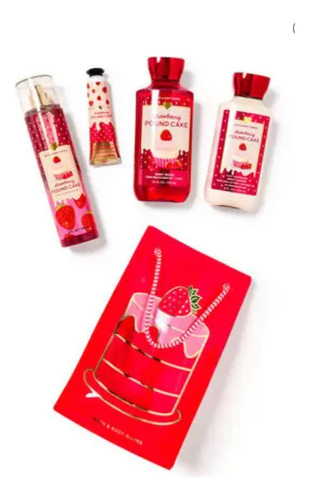 Set De Regalo Bath And Body Works Crema, Mist Y Gel De Baño 