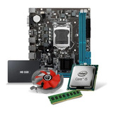 Kit Pl Mãe H81 + I5 4570s + 16 Gb Ddr3 + Cooler + Ssd 480