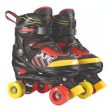 Patines Quad Infantiles Negro