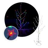 Árbol Navidad Rama Led Minimalista Chamizo Multicolor Yg127m