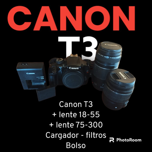 Cámara Réflex Canon T3 