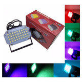 Flash Led Rgb Tricolor 10w Audioritmico Luces Dj Efectos