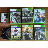 Dvd Xbox 360 Dvds + Hdd + Console Wireless Original