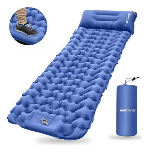 Colchoneta Inflable Individual Camping Mat Inflable Acampar