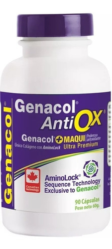 Genacol Antiox Colageno Con Maqui Ultra Premium 90 Capsulas