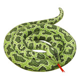 Peluche De Serpiente Real De 3 Metros, Decoración De Serpien