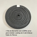 Borracha Fita Vedação Para Cooktop Fischer Philco Electrolux