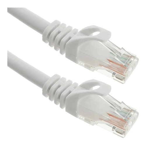 Cable Red Ethernet 20m Utp Cat.5 Rj45 Armado Router/smart Tv