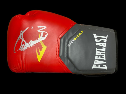 Guantes De Box Rojos De Colección Canelo Álvarez Firmado