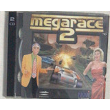 Game -megarace 2 - 1996 - Min Dscape - 2 Cds - Cd-rom 