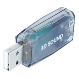 Placa De Sonido Usb Externa Audio 5.1 Surround 3d Todomicro